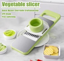 Multifunctional Vegetable Cutter & Slicer – 6-in-1 Kitchen Vegetable Slicer & Grater